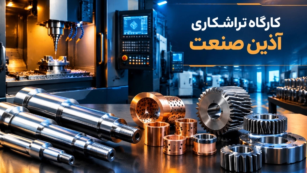 کارگاه تراشکاری صنعتی در مشهد برای سفارش قطعات تکی و تیراژ بالا کارگاه تراشکاری صنعتی در مشهد برای سفارش قطعات تکی و تیراژ بالا