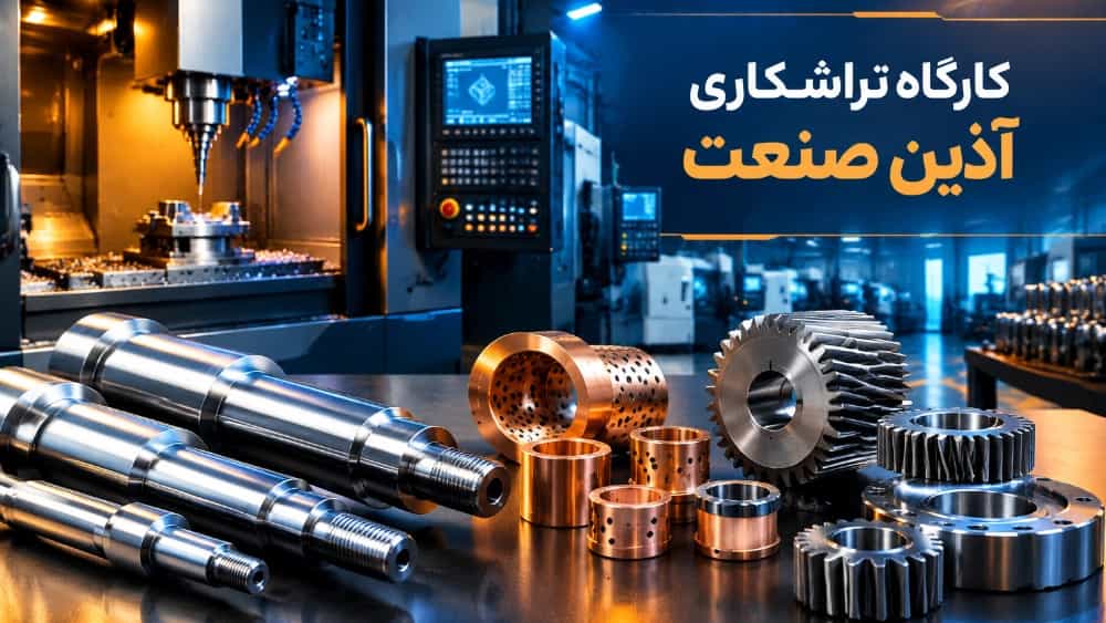 کارگاه تراشکاری صنعتی در مشهد برای سفارش قطعات تکی و تیراژ بالا