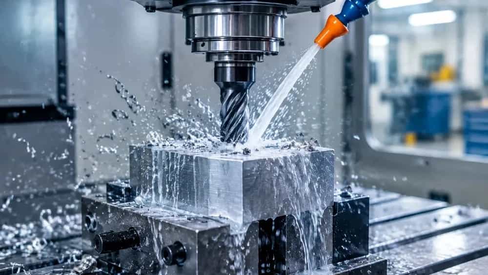 CNC milling services of industrial parts in Mashhad with the highest accuracy